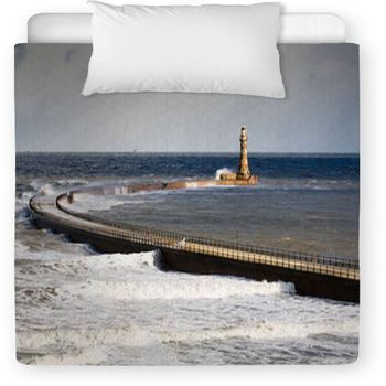 Roker Lighthouse Toddler Comforter