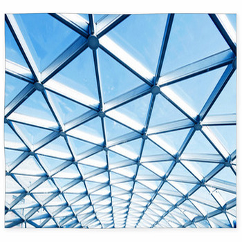Roof Of Moden Buildings Custom Size Floor Mat