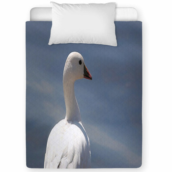 Ross's Goose In Northern California Toddler Comforter