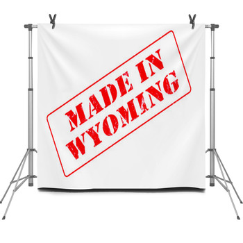 Rubber Stamp Image Concept Fleece Backdrop