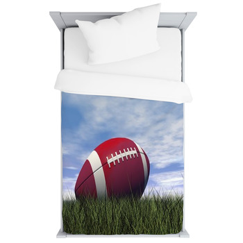 Rugby Ball - 3D Render Toddler Duvet