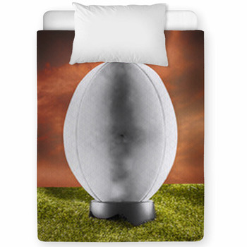 Rugby Ball Toddler Comforter