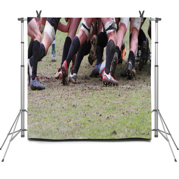 Rugby Fleece Backdrop
