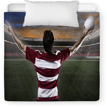 Rugby Player Toddler Duvet