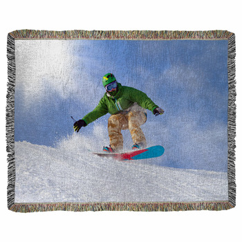 Runner Woven Throw Blanket