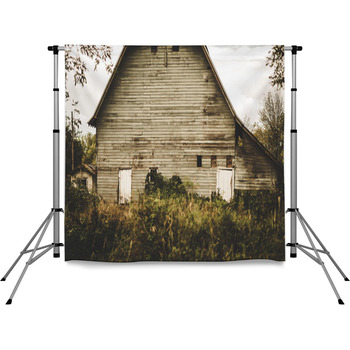 Rustic Barn Pole Pocket Backdrop