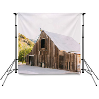 Rustic Barn Pole Pocket Backdrop