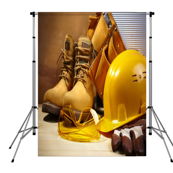 Safety Construction Pole Pocket Backdrop