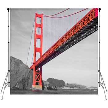 San Francisco Golden Gate Custom Size Backdrop