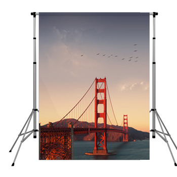 San Francisco Pole Pocket Backdrop