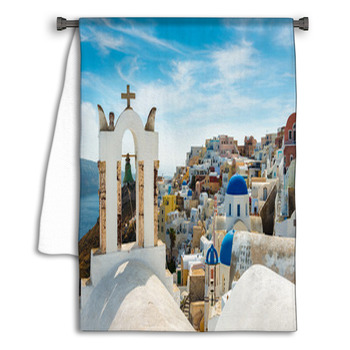 Santorini,Greece Towel