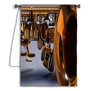 Saxophone Towel