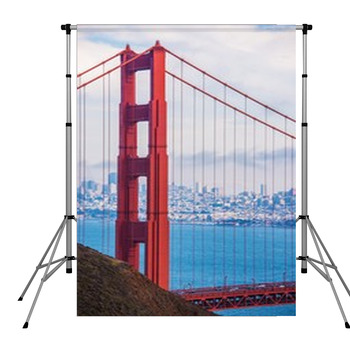 Scenic San Francisco Bay Pole Pocket Backdrop