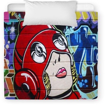 Graffiti Baby Blankets Toddler Bedding Personalized