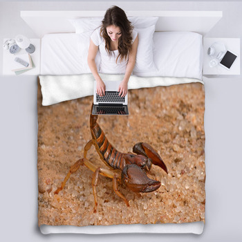 Scorpion Fleece Blanket