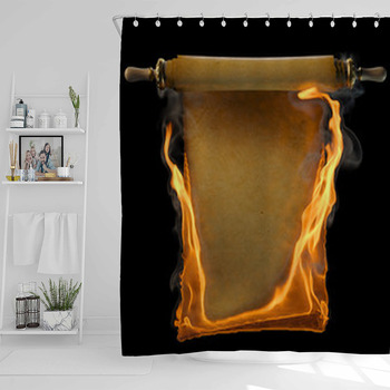 Scroll Shower Curtain