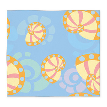Sea Shells Background 1 Custom Size Floor Mat