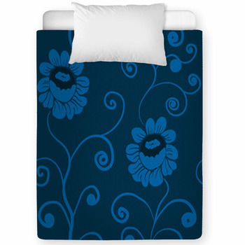 Seamless Flowers Toddler Comforter