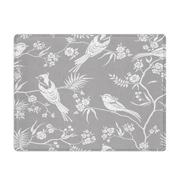 Seamless Pattern In Oriental Style With Bath Mat