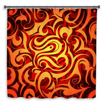 Seamless Pattern Shower Curtain