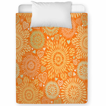 Seamless Pattern With Colorful Toddler Comforter