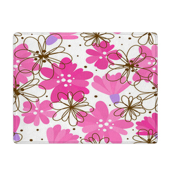 Pink floral Shower Curtains, Bath Mats, & Towels Personalize