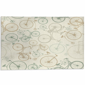 Bicycle Area Rugs & Floor Mats