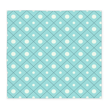 Seamless Polka Dot Pattern In Custom Size Floor Mat
