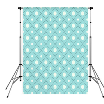 Seamless Polka Dot Pattern In Pole Pocket Backdrop