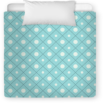 Seamless Polka Dot Pattern In Retro Toddler Comforter