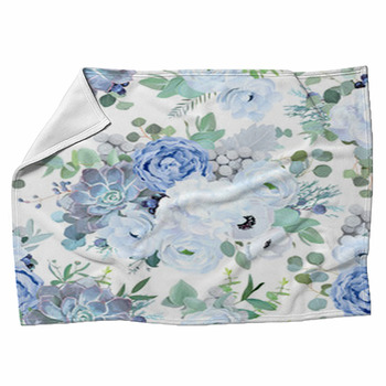 Flower fleece blanket 2025