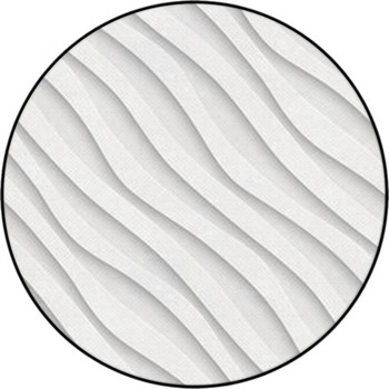 Seamless Wave Background Round Rug