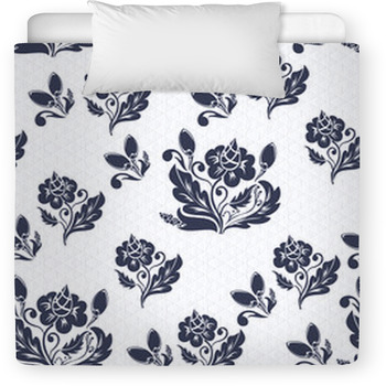 Seamless White Background With Toddler Comforter