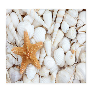 Seashell Beauty Custom Size Floor Mat