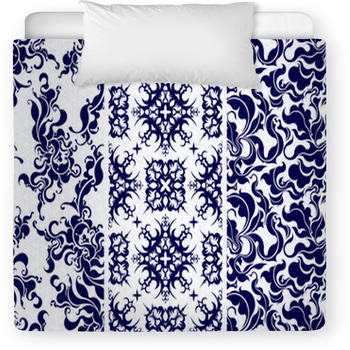 Set Of 3 Seamless Patterns Toddler Comforter