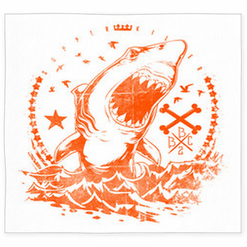 Shark Waves Custom Size Floor Mat