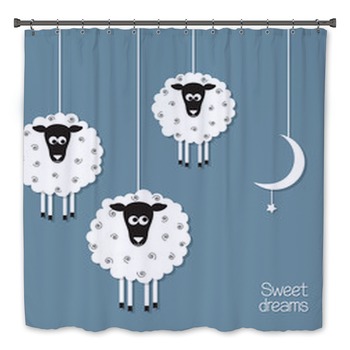 Sheep Bath Decor