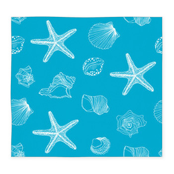 Shells Seamless Pattern Custom Size Floor Mat