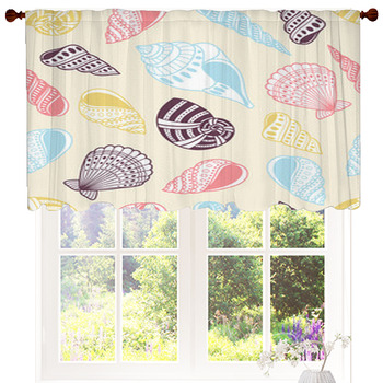 Seashell Drapes Window Treatments Black Out Custom Sizes