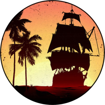 Ship-2 Round Rug