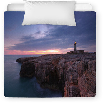 Sicilia Faro Di Capo Murro Toddler Duvet