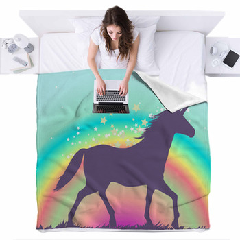Unicorn Comforters Duvets Sheets Sets Personalized