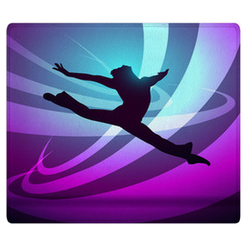 Silhouettes Gymnastics Bath Mat