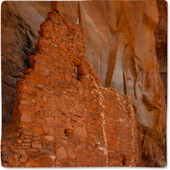 Sinagua Cliff Dwelling Baby Blanket