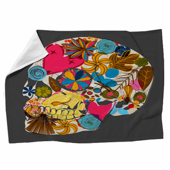 Skeleton Fleece Blanket