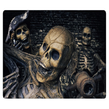 Skeleton Pirates Portrait Bath Mat