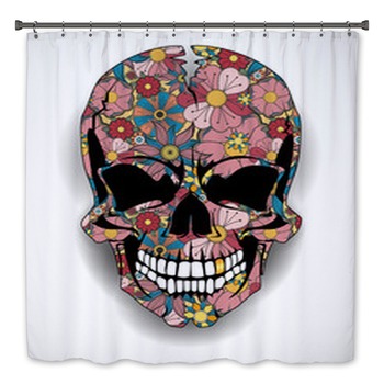 Skull Bath Decor