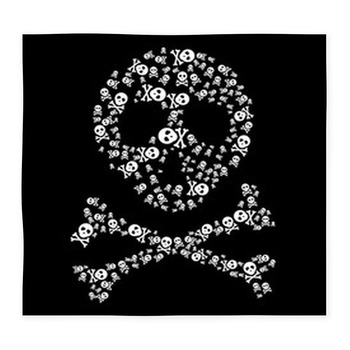 Skull Custom Size Floor Mat