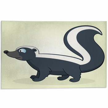 Skunk Area Rug
