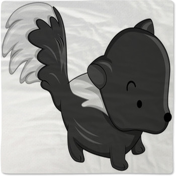 Skunk Baby Blanket